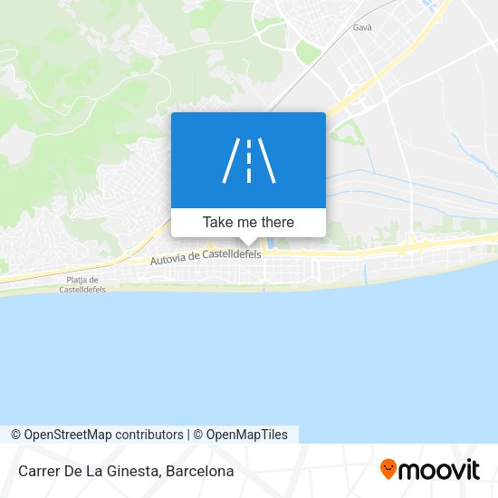 Carrer De La Ginesta map