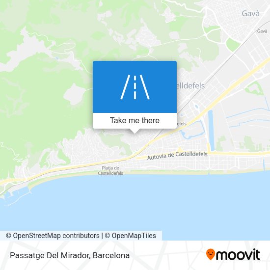 Passatge Del Mirador map