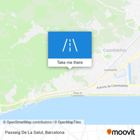 Passeig De La Salut map