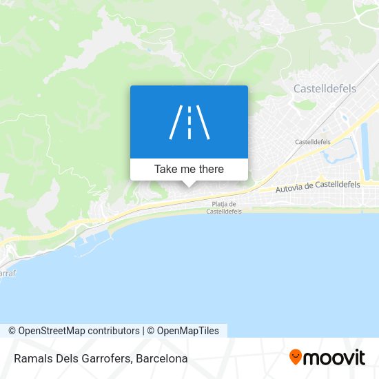 Ramals Dels Garrofers map