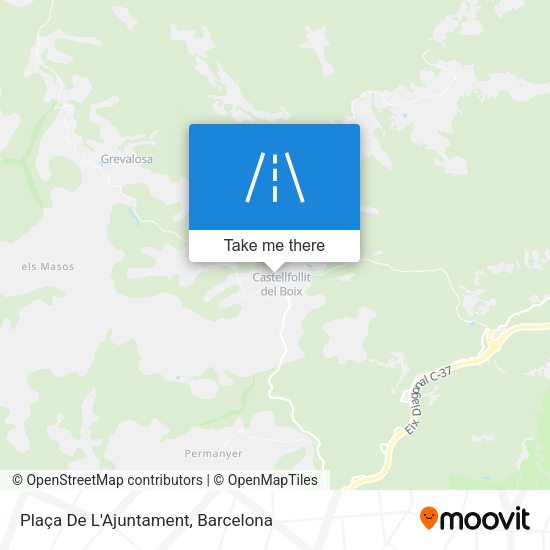 Plaça De L'Ajuntament map