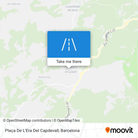 Plaça De L'Era Del Capdevall map