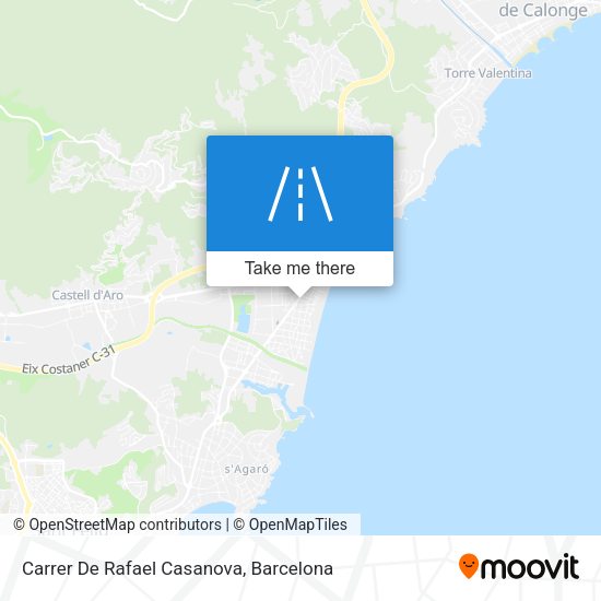 Carrer De Rafael Casanova map