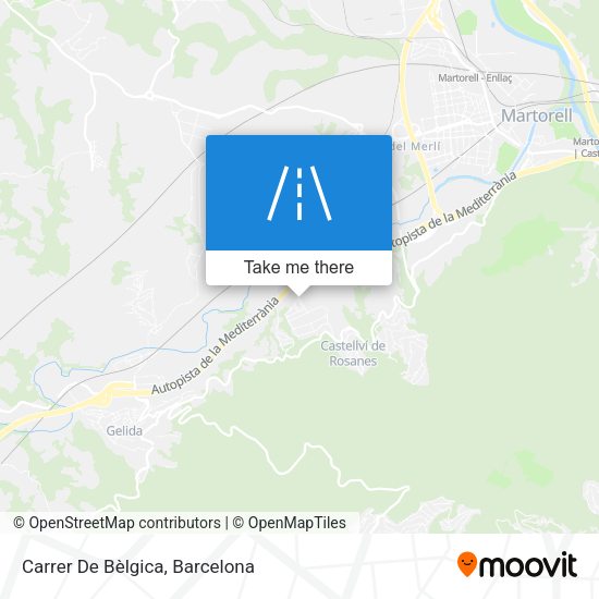 Carrer De Bèlgica map