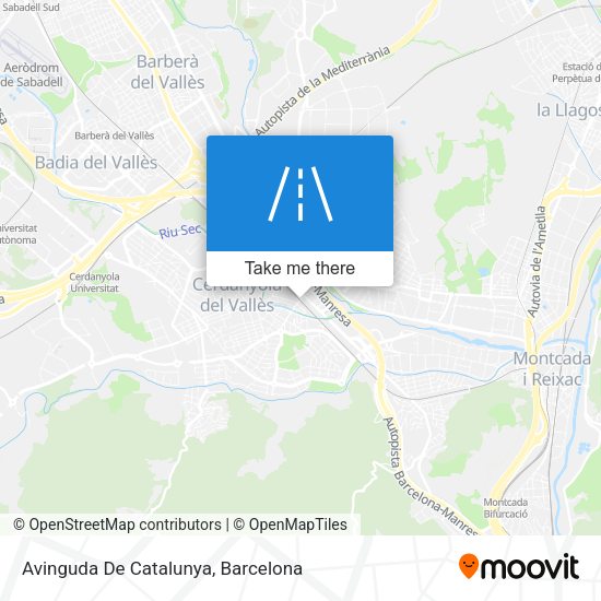 Avinguda De Catalunya map