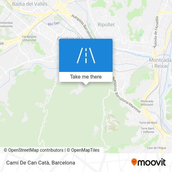 Camí De Can Catà map