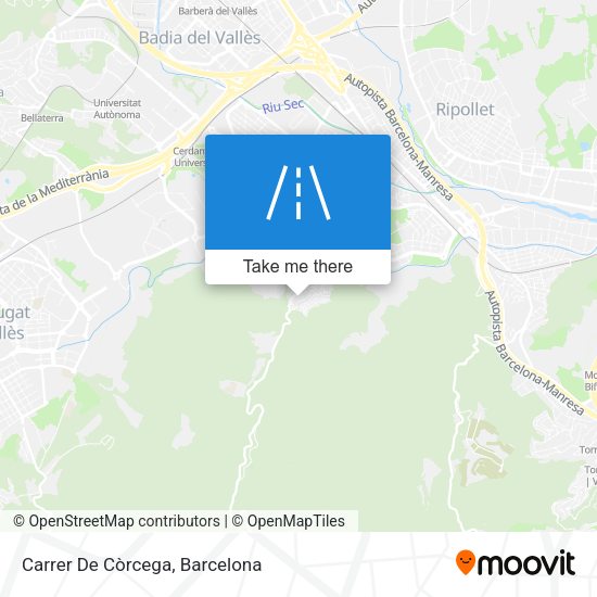Carrer De Còrcega map