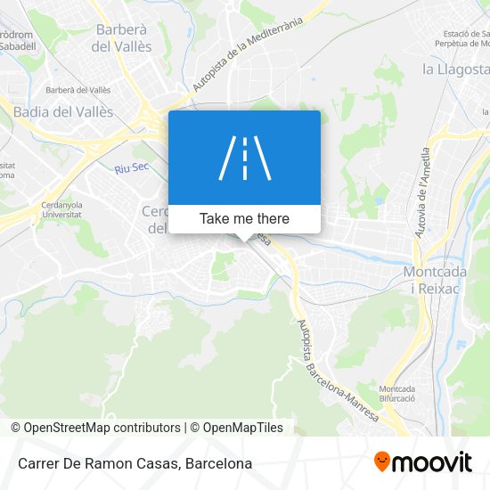 Carrer De Ramon Casas map