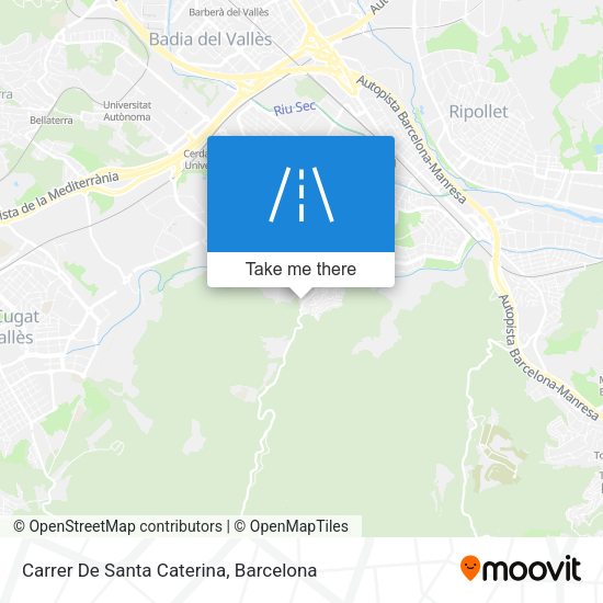 Carrer De Santa Caterina map