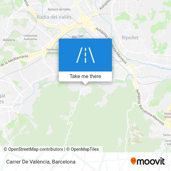 Carrer De València map