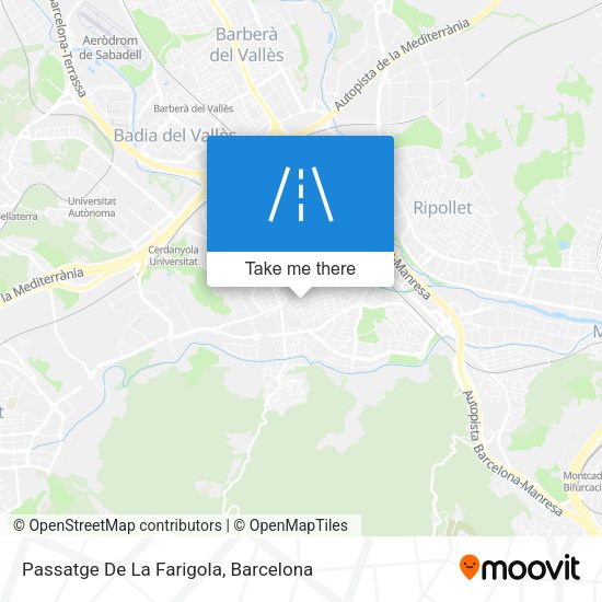 Passatge De La Farigola map