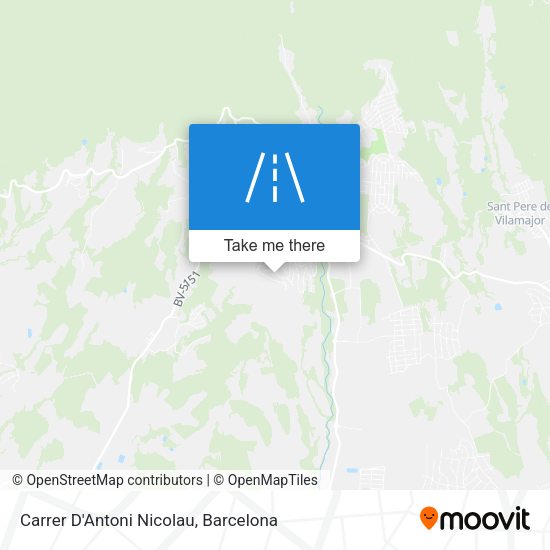 Carrer D'Antoni Nicolau map