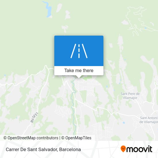 Carrer De Sant Salvador map