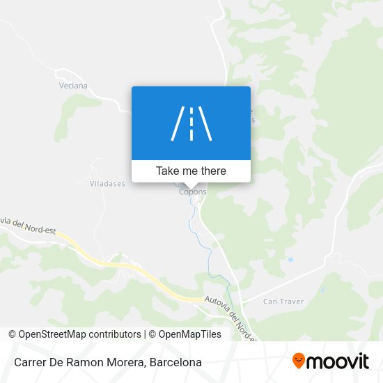 Carrer De Ramon Morera map