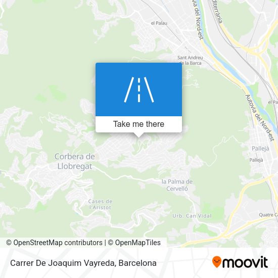 Carrer De Joaquim Vayreda map
