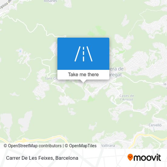 Carrer De Les Feixes map