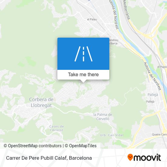 Carrer De Pere Pubill Calaf map