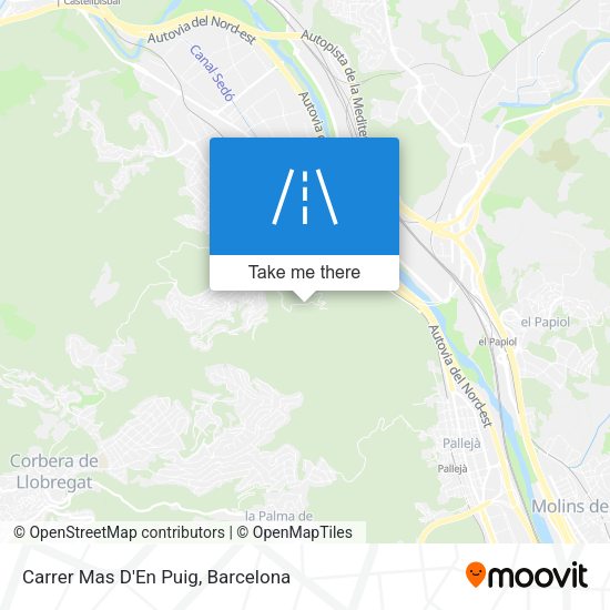 Carrer Mas D'En Puig map