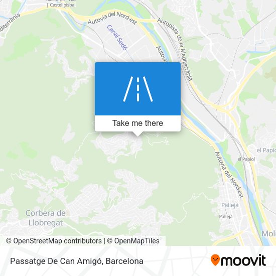 Passatge De Can Amigó map