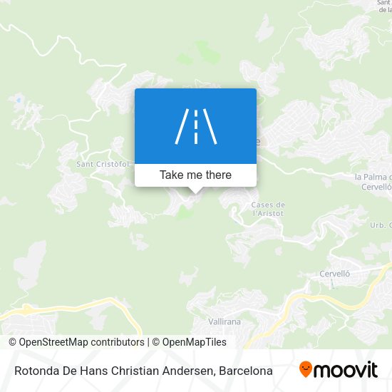 Rotonda De Hans Christian Andersen map