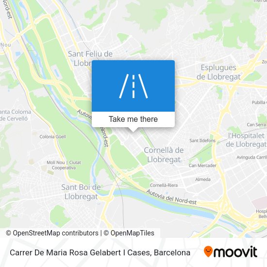 Carrer De Maria Rosa Gelabert I Cases map