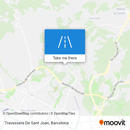 Travessera De Sant Joan map