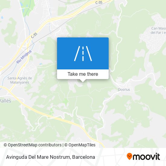 Avinguda Del Mare Nostrum map