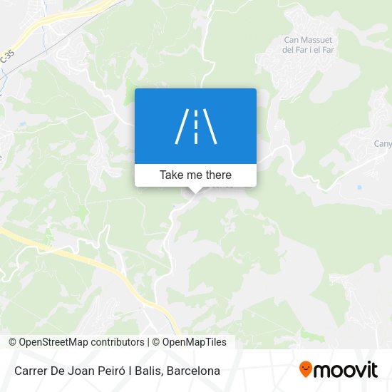 Carrer De Joan Peiró I Balis map