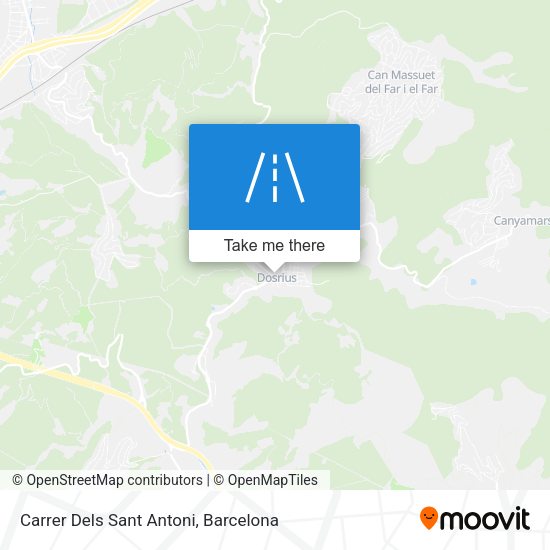 Carrer Dels Sant Antoni map