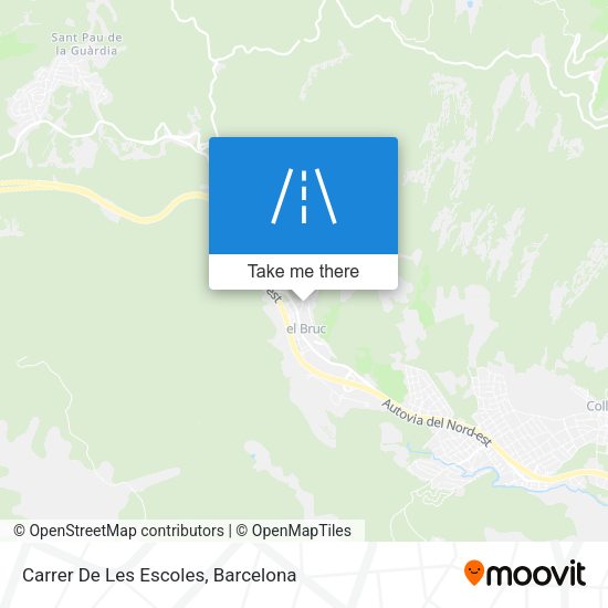 Carrer De Les Escoles map