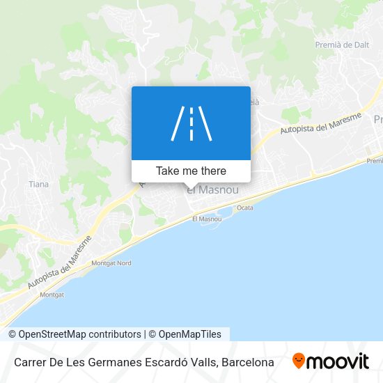 Carrer De Les Germanes Escardó Valls map