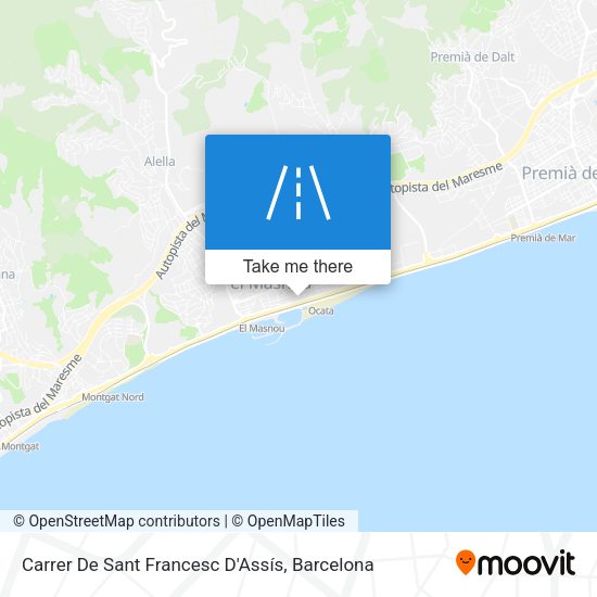 Carrer De Sant Francesc D'Assís map