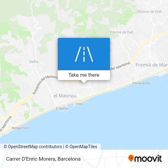 Carrer D'Enric Morera map