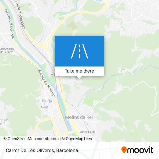Carrer De Les Oliveres map