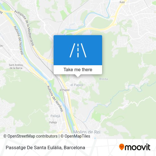 Passatge De Santa Eulàlia map