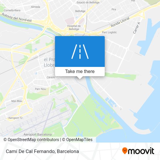 Camí De Cal Fernando map