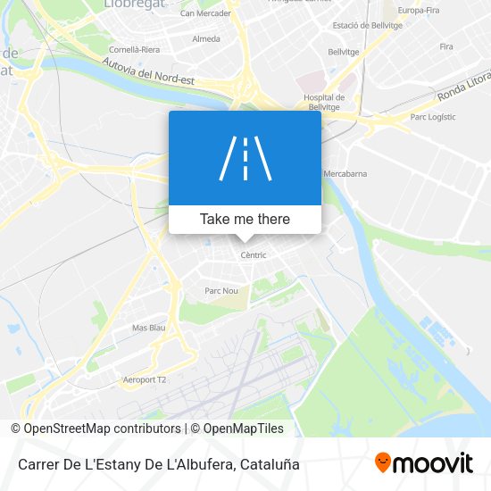 Carrer De L'Estany De L'Albufera map
