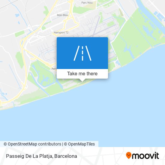 Passeig De La Platja map