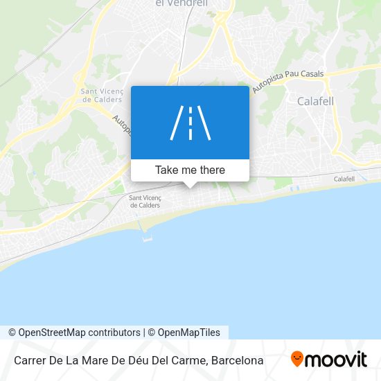 Carrer De La Mare De Déu Del Carme map