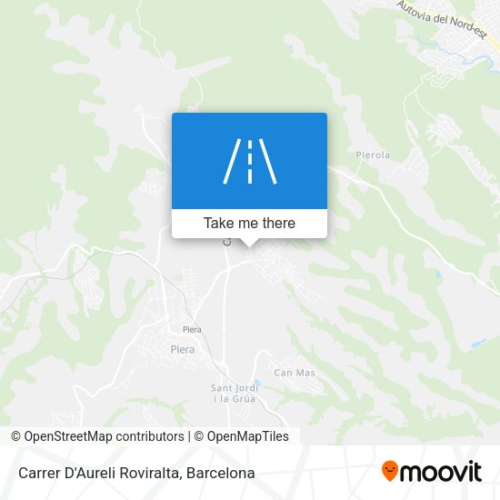Carrer D'Aureli Roviralta map