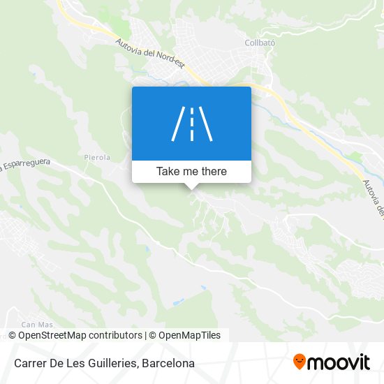 Carrer De Les Guilleries map