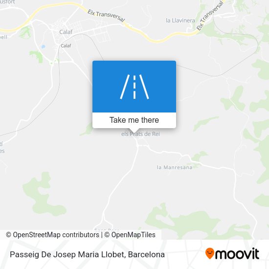 Passeig De Josep Maria Llobet map