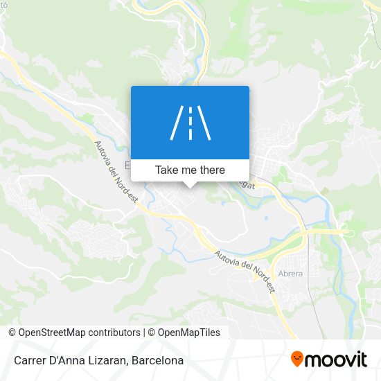Carrer D'Anna Lizaran map