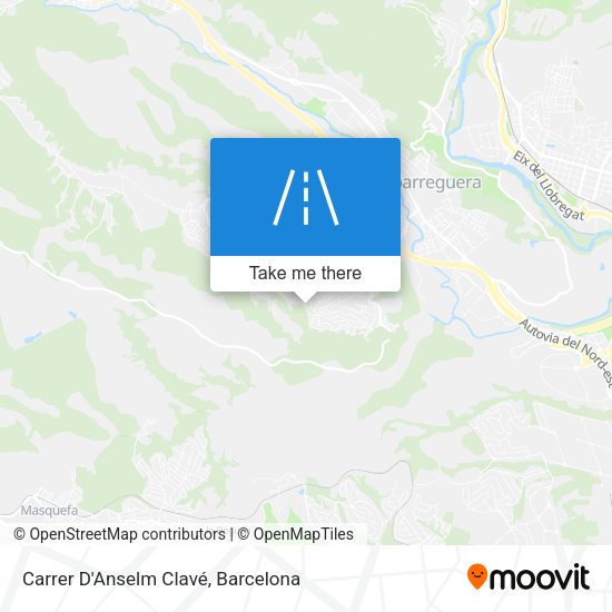 Carrer D'Anselm Clavé map