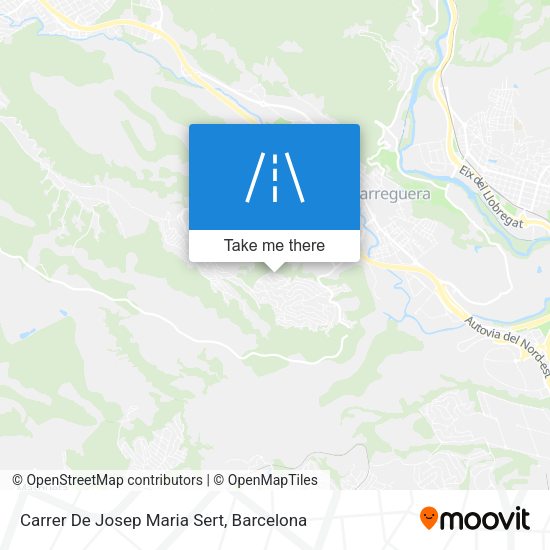 Carrer De Josep Maria Sert map