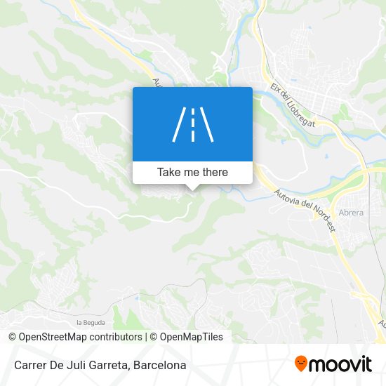 Carrer De Juli Garreta map