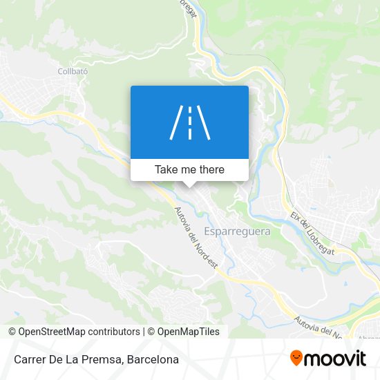 Carrer De La Premsa map
