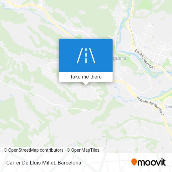 Carrer De Lluis Millet map
