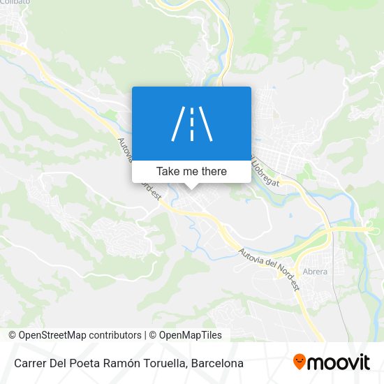Carrer Del Poeta Ramón Toruella map