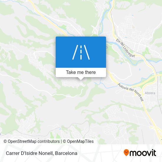 Carrer D'Isidre Nonell map